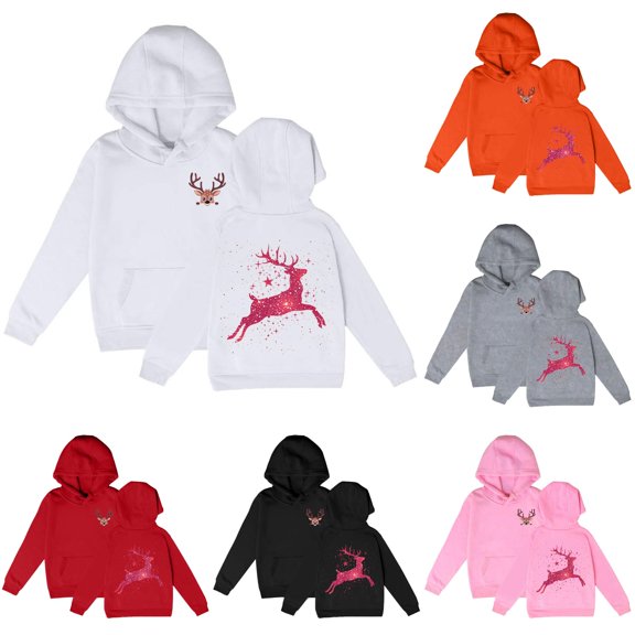 Girl's Hoodie Long Sleeve Soft Sweatshirt Printed Hoody Kids Cute Pullovers Top Clothes for Girls Toddler Girl Sweater 4t 3-4 Years
