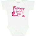 thumbnail image 3 of Inktastic My Nanny Loves Me Girls Baby Bodysuit, 3 of 5