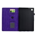thumbnail image 5 of Allytechgroup Flip Cover Case for Lenovo Tab M10 (3rd Gen) 10.1" TB-328F, Smart Case Auto Sleep Wake Shockproof Kickstand Bumper Magnetic Closure Pen Holder Slim Case for Lenovo Tab M10 10.1",Purple, 5 of 10