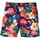 thumbnail image 1 of Flamingo Graffiti Painting Shorts Pants Men Summer Beach Shorts 3d Printed y2k Swim Trunks Quick Dry Swimsuit Cool Ice Shorts Fivean unisex, 1 of 2