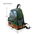thumbnail image 3 of FORMRS School Backpack with Front Zippered Pocket 12" Student Travel Daypack, Lake, 3 of 6
