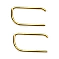 thumbnail image 4 of Aretes Hugo Mini Barra Dorado, 4 of 10