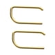 thumbnail image 5 of 2xTrendy Mini Bar Stud Pendientes Tira Completa Grapas Grapas Studs Para Mujeres Hombres Aureate 2 piezas, 5 of 10