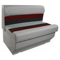 thumbnail image 2 of Horizon Manufacturing Premium Pontoon Furniture Set 8 PC Premium 021 ABEC Gray/Red/Charcoal, 2 of 4