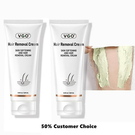 Big Savings On Hair Removal Cream! 3 Hair Removal Cream Natural for Unwanted Hair in Underarms Private Parts Pubic & Bikini Area Painless Flawless Depilatory Cream