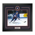 thumbnail image 1 of Mark Messier Autographed Rangers Hockey Puck Logo 28x30 Frame, 1 of 2