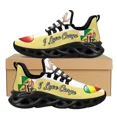 thumbnail image 1 of Zapatos para hombre y mujer, zapatillas informales con estampado de la bandera del Congo, zapatos planos de verano con cordones para caminar,, 1 of 6