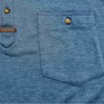 thumbnail image 3 of pstuiky Camisa de manga corta para hombre, Camisa tipo blusa de manga corta con cuello vuelto y botones de color para hombre camisas casuales para hombre xl, 3 of 6