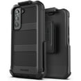 thumbnail image 3 of Encased Falcon Designed for Samsung Galaxy S22 Belt Clip Case, Full Body Protective Phone Case with Holster (Black), 3 of 9