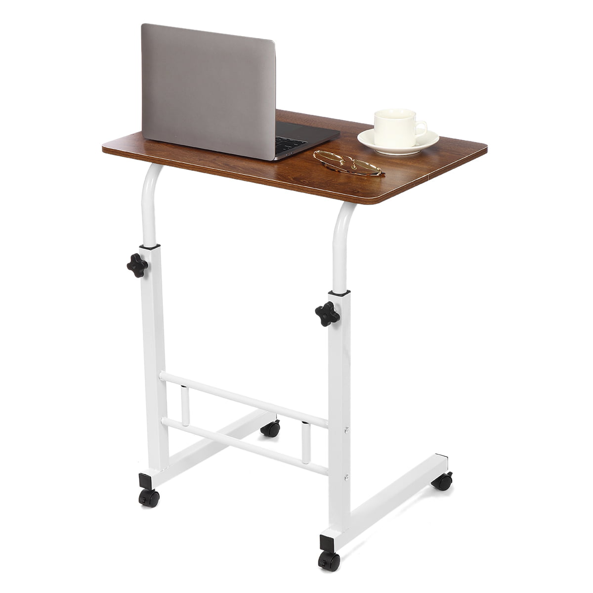 Details about   Portable Large Size Rolling Desk Adjustable Laptop Notebook Table Stand Overbed 