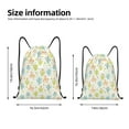 thumbnail image 5 of Yiaed Snake And Cactus Print Drawstring Bags Drawstring Backpack Bulk String Back Pack Gym Sport Bag-Small, 5 of 5