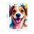 thumbnail image 3 of 6 Pcs Funny Kitchen Towels,Cute Watercolor Dog Pattern Microfiber Dish Towels,Kitchen Tea Towels,Kitchen Towel Set (18" X 26"), 3 of 3