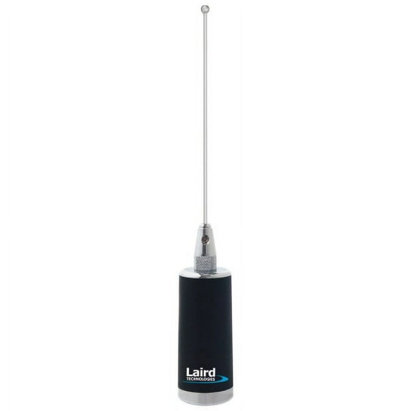 Laird Technologies 27-31 MHz DC Ground Base Load Antenna - Black/Chrome