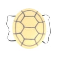 thumbnail image 3 of Disfraz de tortuga EVA con caparazón de tortuga, regalo, juguete para carnaval, fiesta, Halloween, adolescente. Amarillo claro, 3 of 8