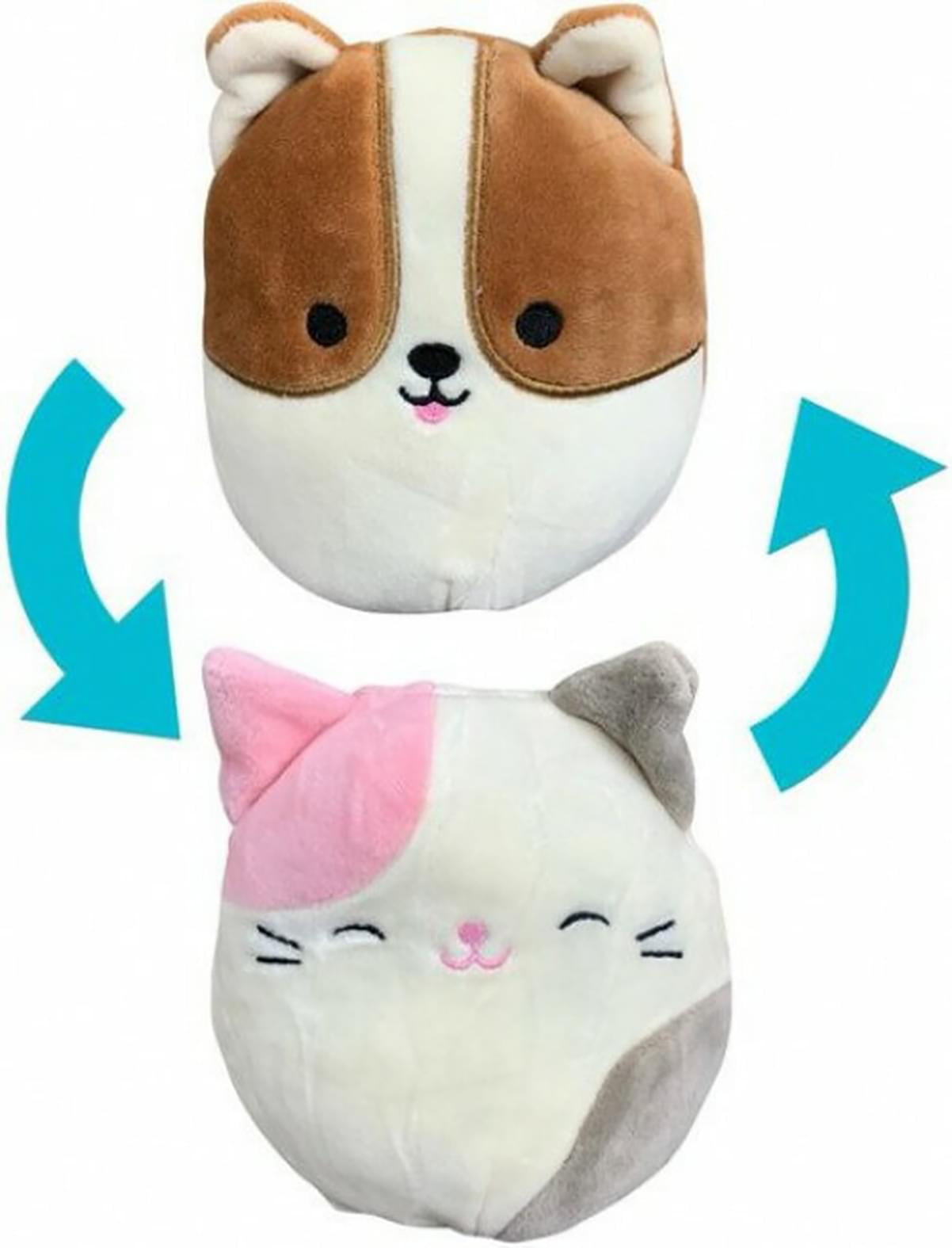 Squishmallow Valentines Calico Cat Kitten Plush off White Pink 2020 Item #q044 for sale online