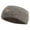 Olive, variant on Hand Drawn Water Shell Embroidered Stretch Marled Thick Headband - Blue OSFM