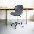 thumbnail image 3 of Silla de oficina con respaldo geométrica ergonómica ilios innova Gris, 3 of 10