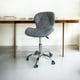 thumbnail image 3 of Silla de oficina con respaldo geométrica ergonómica ilios innova Gris, 3 of 10