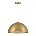 thumbnail image 2 of Trade Winds Hazel 1-Light Pendant in Natural Brass, 2 of 5