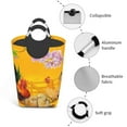 thumbnail image 4 of Bingfone The Chicken Family Rooster Hen And Chicks Laundry Hamper,Large Canvas Fabric Lightweight Storage Basket Toy Organizer Dirty Clothes Collapsible, 4 of 6
