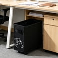 thumbnail image 6 of Darzheoy Under Desk Storage Box, Detachable Rolling Organizer Caddy with Wheels, Mobile Office File Cabinet Drawer, Slim Slide Out Trolley for Office, Dorm Room, Home, Study, Desk, 6 of 6