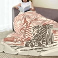 thumbnail image 6 of Salouo Combine harvester working with tractor Print Bed Blankets, Flannel Blanket Comfortable Air Conditioning Blanket Lightweight Blanket for Sofa Bed Travel & Couch-80"x60", 6 of 7