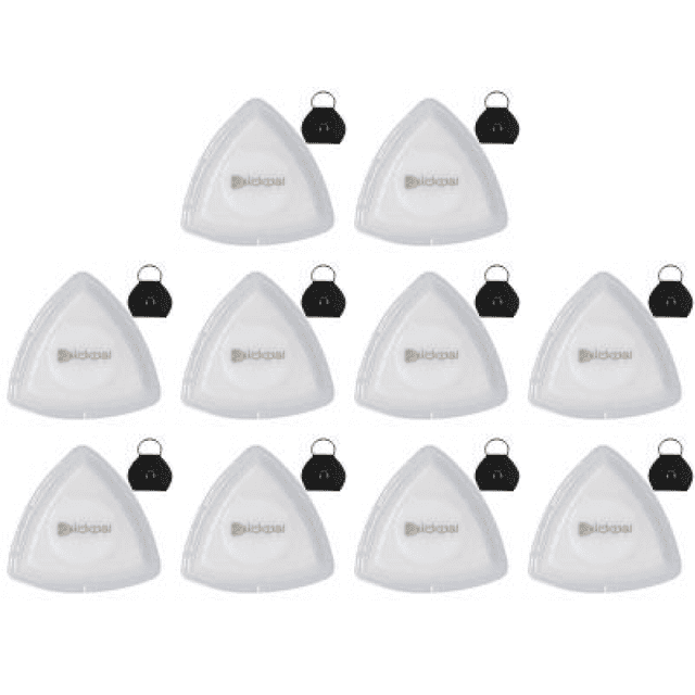 Guitar Touch Glowing Pick Púa Portátil Antideslizante para Guitarra Acústica () Verde