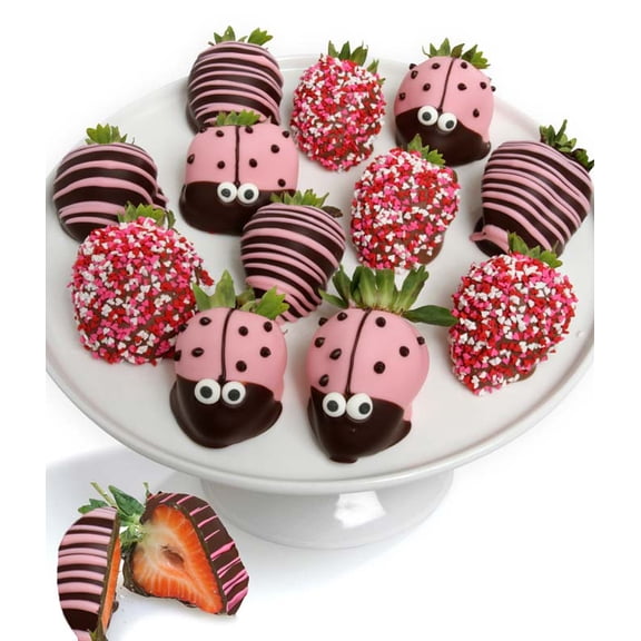From You Flowers - Chocolate-Covered Strawberries Decorated into Ladybugs