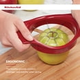 thumbnail image 4 of Kitchenaid Classic Fruit Slicer in One Size in Red, 4 of 8
