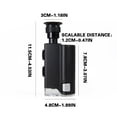thumbnail image 3 of QIPOPIQ Handheld Zoom Microscope Pocket Loupe Portable LED Lamp Light Jewelry Magnifier Cellphone Clip Magnifying Glass Currency Verification Identification Jade Gemstones, 3 of 9