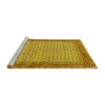 thumbnail image 2 of Ahgly Company Machine Washable Indoor Rectangle Persian Yellow Traditional Area Rugs, 6' x 9', 2 of 4