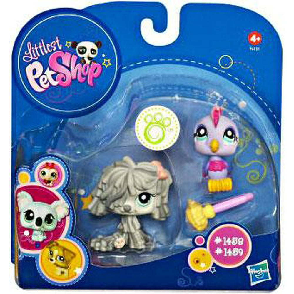 Littlest Pet Shop Lps Collectible Mopdog And Bird