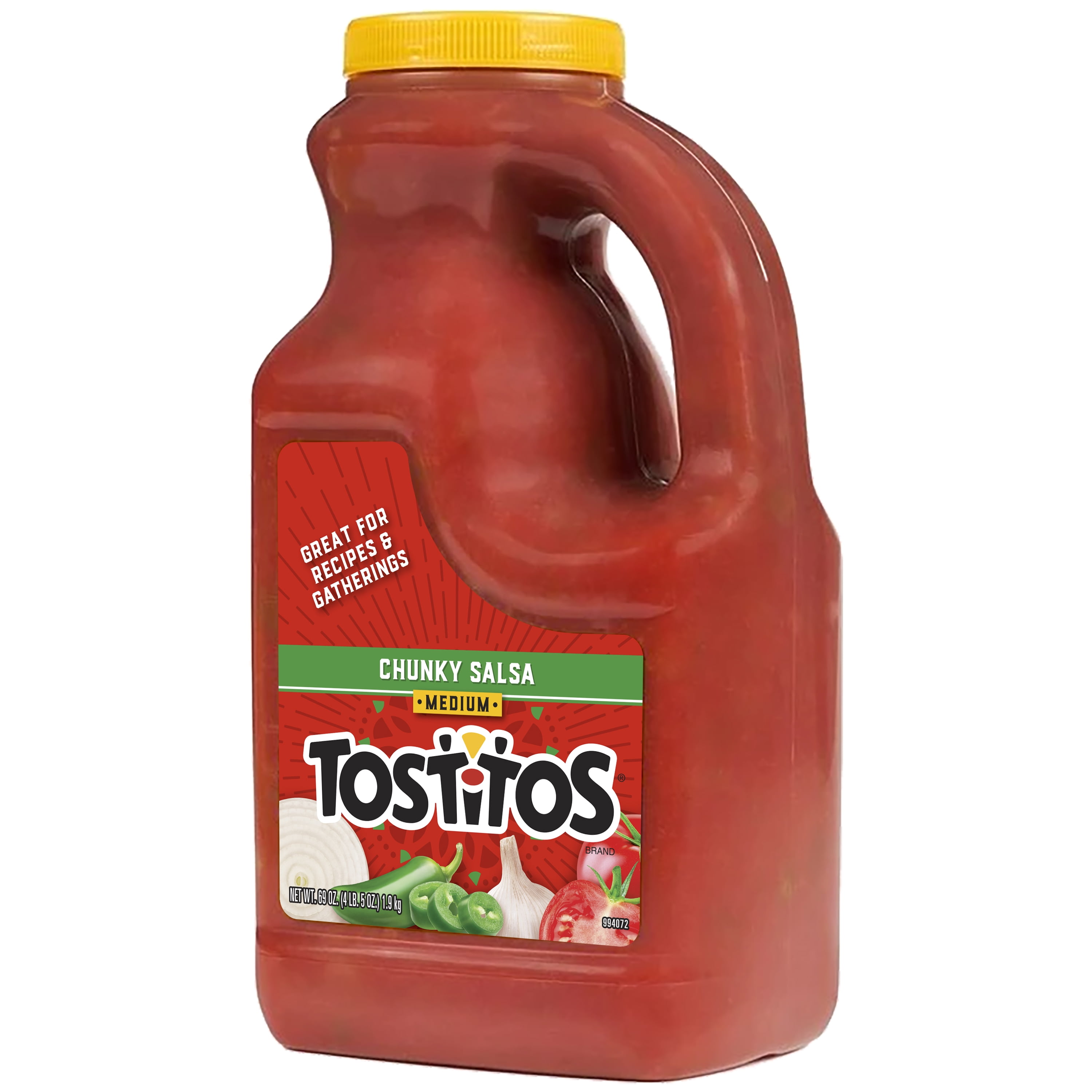 Tostitos Chunky Salsa, Medium Heat, Perfect for Chips, 69 oz