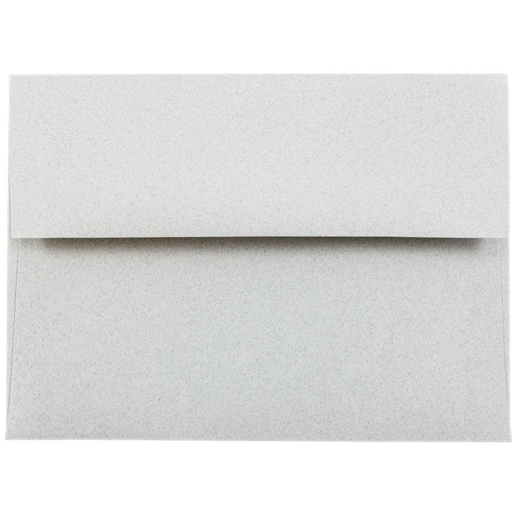 JAM A6 Envelopes, 4.8x6.5, Granite Recycled, 50/Pack