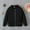 Black, variant on QIPOPIQ Toddler Kids Baby Boys Girls Fashion Long Sleeves Zipper Solid Color Pocket Jacket Coat, Clearance
