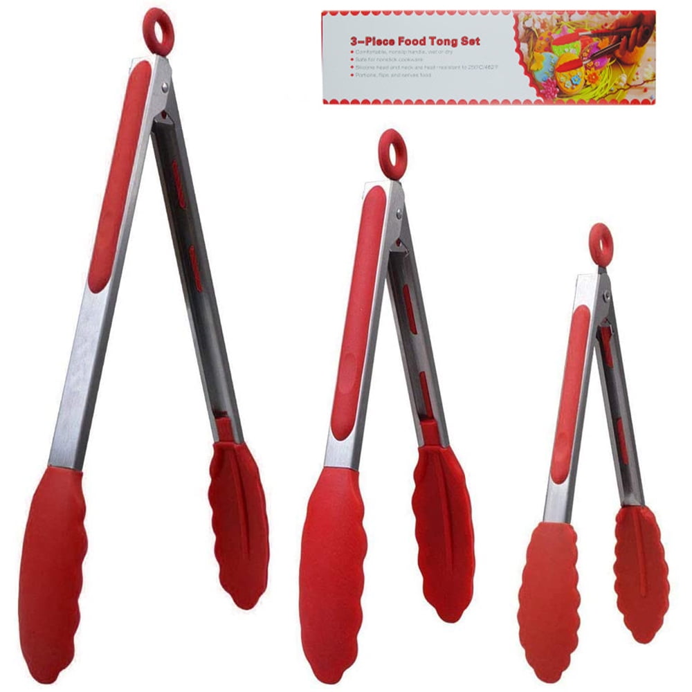 Details about   Kitchen utensil tongs Stainless Steel 12" 