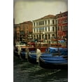 thumbnail image 2 of Head, Danny 17x24 Black Ornate Wood Framed with Double Matting Museum Art Print Titled - Venetian Canals II, 2 of 4