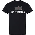 thumbnail image 3 of Inktastic Napping Dis Tew Much Grey Frenchie T-Shirt, 3 of 5