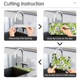 thumbnail image 5 of Yayeee Faucet Mat for Kitchen Sink 14.7" Diatomite Long Splash Guard Pad, Retro Floral, 2 Pack, 5 of 7