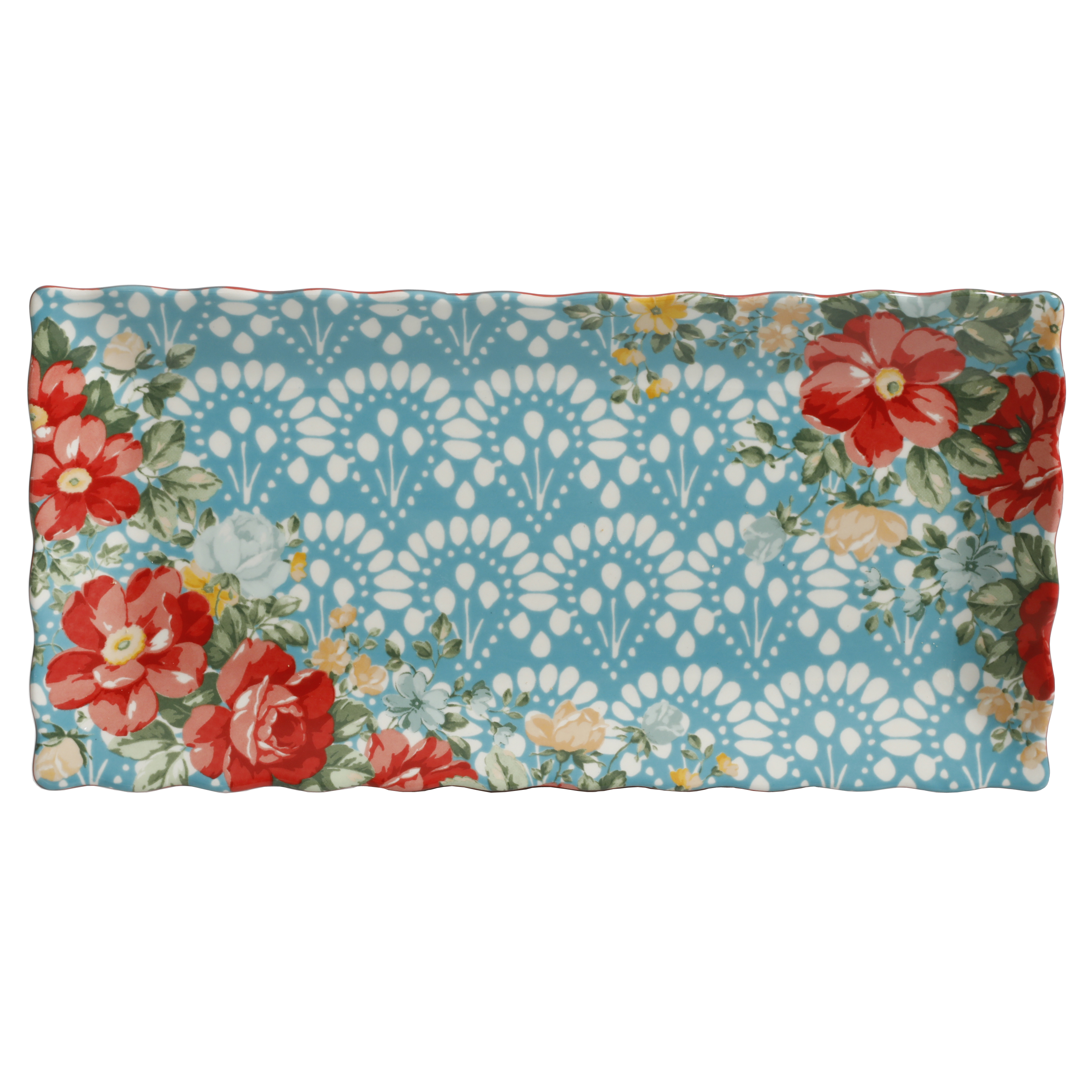 The Pioneer Woman Floral Medley 3-Piece Serving Platters - image 5 of 8