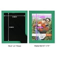 thumbnail image 5 of Grooved 6 in. x 8 in. Green Picture Frame (Set of 2), 5 of 8