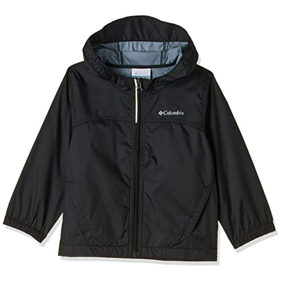 Columbia Boys Glennaker Rain Jacket, Black, Small