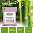 thumbnail image 4 of 8 Colors Air Purifying Bag Activated Carbon Bamboo Car Air Freshener Pink, 4 of 4
