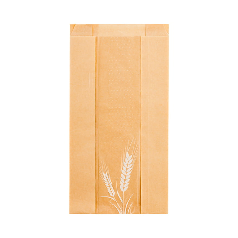 Bag Tek Kraft Paper Bag - 2lb. - 3 1/2 x 2 1/4 x 7 - 100 count box