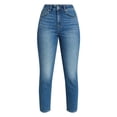 thumbnail image 5 of No Boundaries High Rise Skinny Jeans, 29" Inseam, Women's Sizes 00-20, 5 of 5