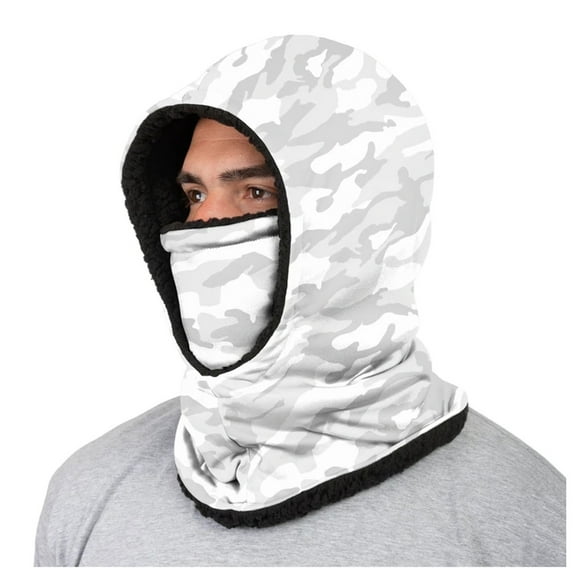 Xihbxyly Mascarilla Navideña con Capucha para Exteriores, Resistente Al Viento y Al Sol, Tejido Elástico y Cómodo, Ideal para Esquí, Trekking y Festivales de Música. Talla Unisex para Adultos (44 X 1