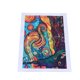 thumbnail image 3 of Pintura De Pared ANGGREK Pintura Abstracta sin marco Artesanías Coloridas para hogar sala de Estar 51.5x36.5cm, 3 of 5