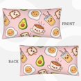 Disketp Breakfast Pillowcase, Queen Size Pillow Cases for Bedroom