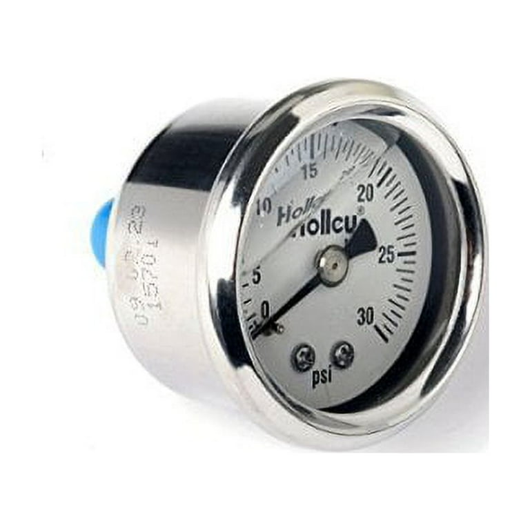 Holley 0-30 Psi Fuel Pressure Gauge Holley 0-30 Psi Fuel Pressure Gauge
