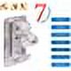 thumbnail image 4 of Jinsinto adjustable shower head holders with hanging hooks, strong adhesive, waterproof and wall mount, 4 of 5